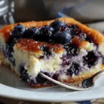 Blueberry Cottage Cheese Breakfast Bake
