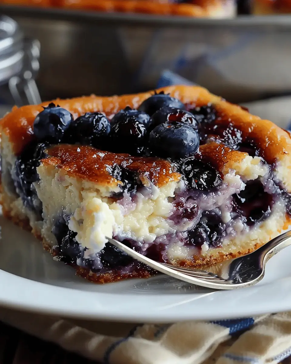 Blueberry Cottage Cheese Breakfast Bake: A Healthy Morning Treat