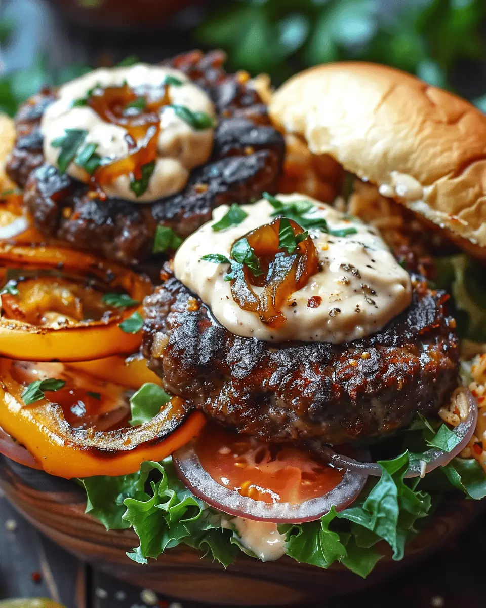 Burger Bowls With Caramelized Onion Aioli: The Best Homemade Delight