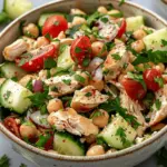 Chicken & Chickpea Salad