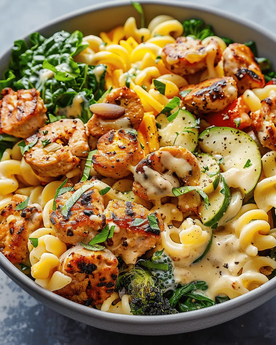 Creamy Protein-Packed Pasta Bowl: A Deliciously Easy Dinner Idea