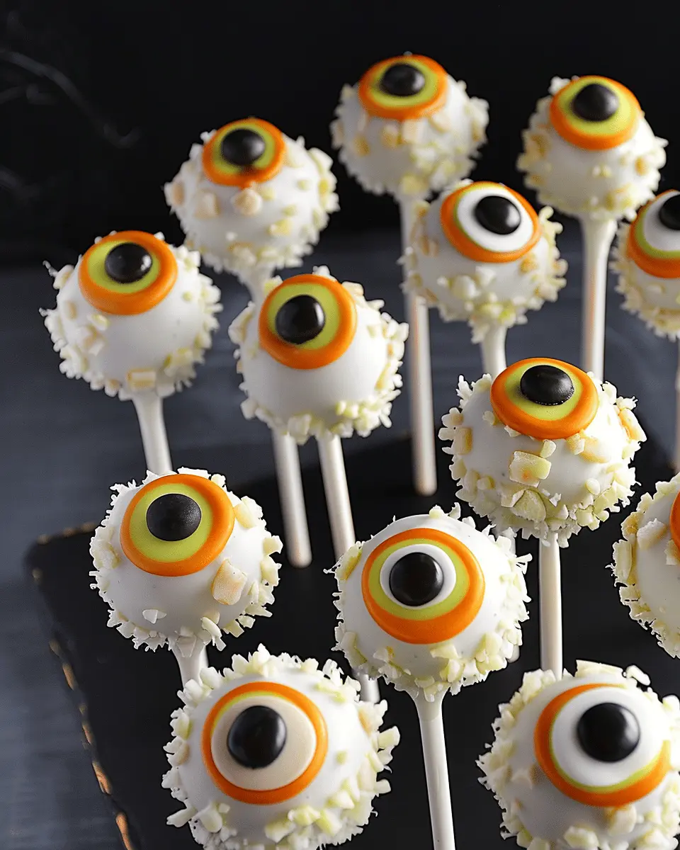 Halloween Eyeball Cake Pops: Spooktacular and Easy Treats