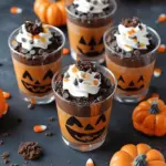 Halloween Pumpkin Patch Dirt Cups