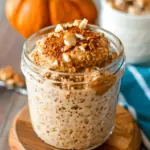 High Protein Pumpkin Overnight Oats
