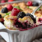 High Protein Triple Berry Bake
