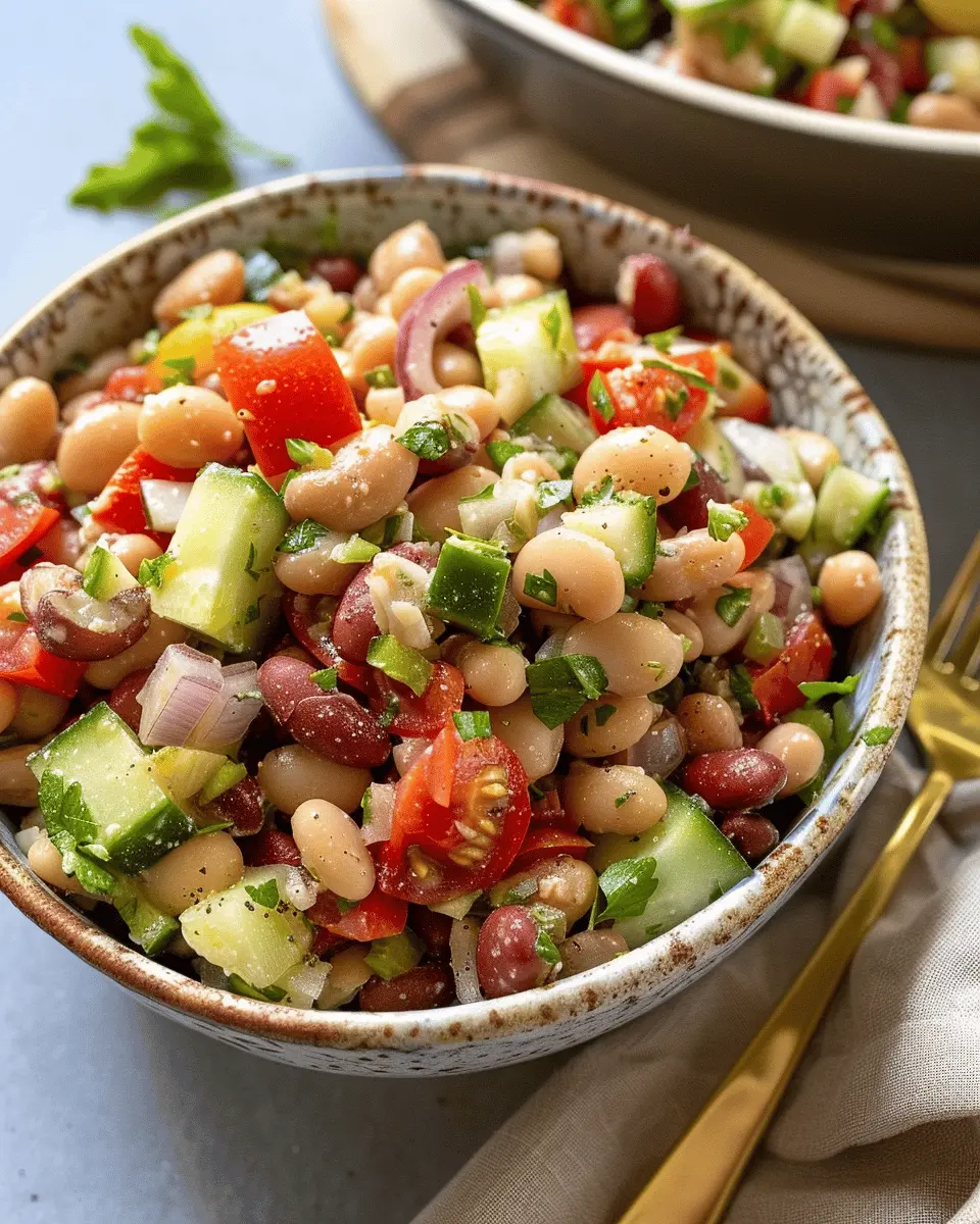 Italian Grinder Bean Salad: A Delicious Twist with Turkey Bacon
