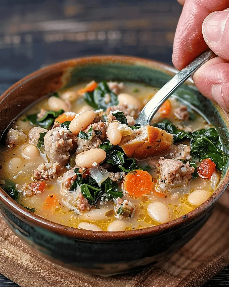 Italian Sausage and White Bean Soup: A Cozy, Flavorful Delight
