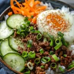 Korean Ground Beef Bowl