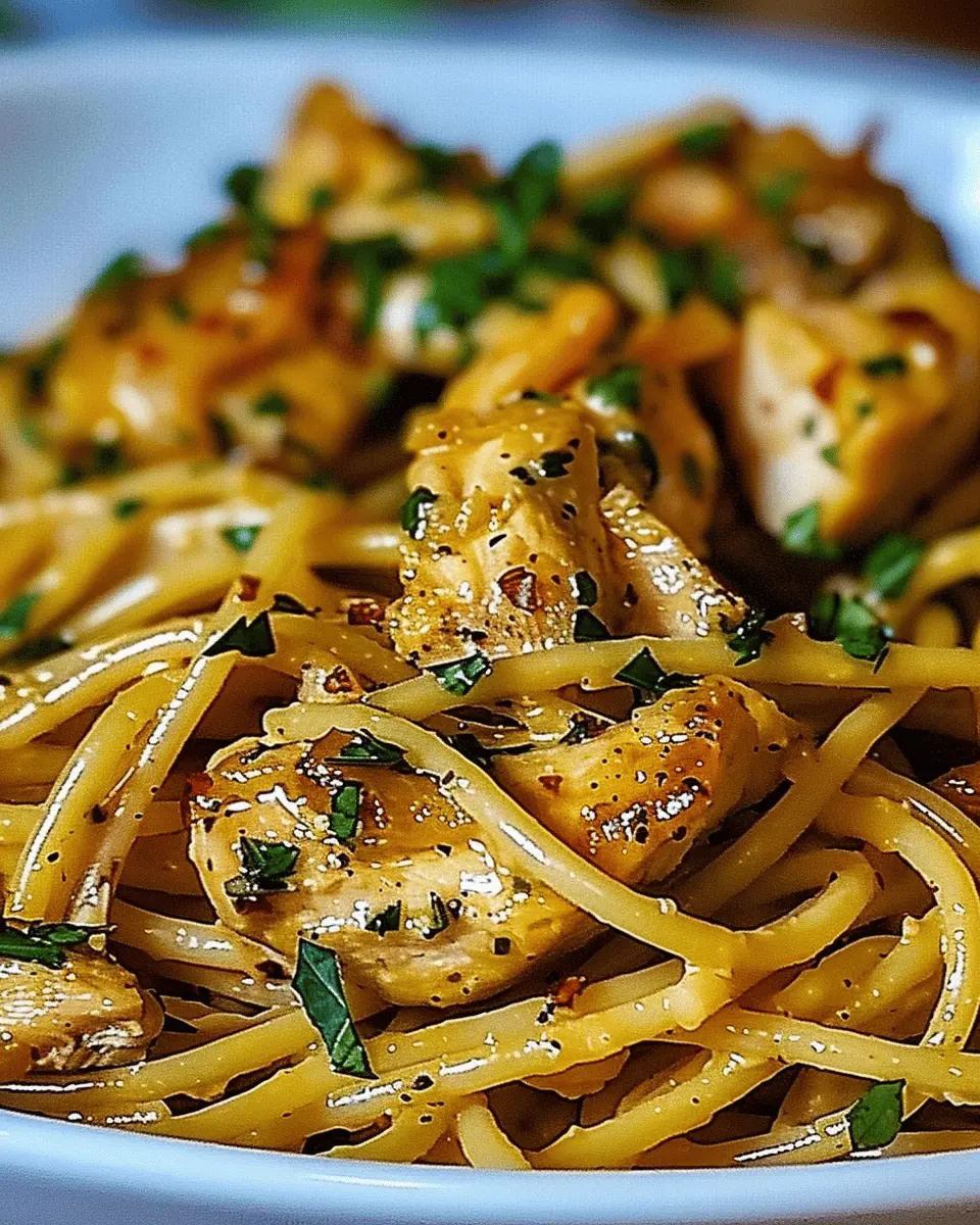 Monterey Chicken Spaghetti: Easy Comfort Food with Turkey Bacon