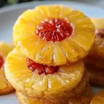 Pineapple Upside-Down Cookies