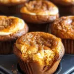 Pumpkin Cheesecake Muffins