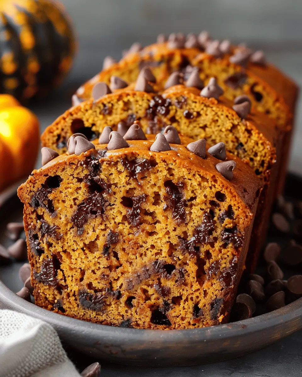 Pumpkin Chocolate Chip Bread: The Best Cozy Treat for Fall