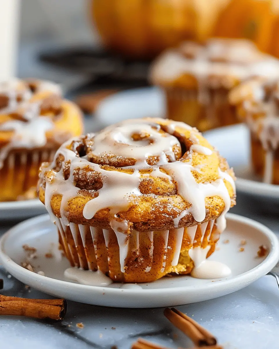 Pumpkin Cinnamon Roll Muffins: The Best Cozy Fall Treats