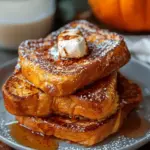 Pumpkin French Toast Breakfast
