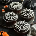 Spooky Spiderweb Cupcakes