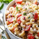 Macaroni Salad with Tomatoes