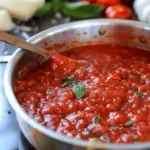 Authentic Homemade Tomato Sauce for Pasta