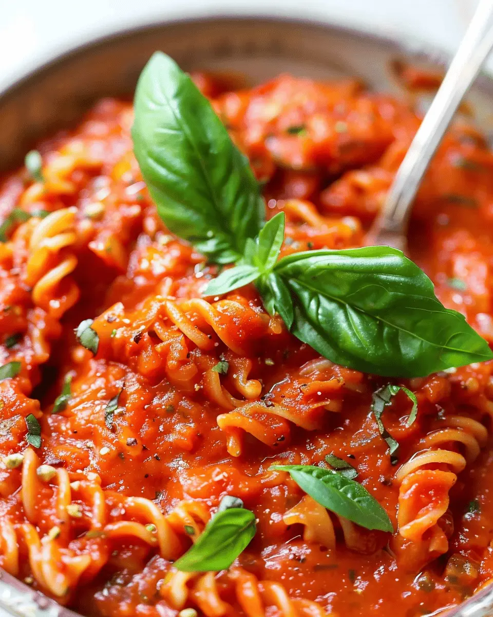 Oven Roasted Tomato Sauce: The Best Homemade Flavor Boost