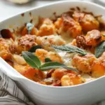 Air Fryer Pumpkin Gnocchi Bake