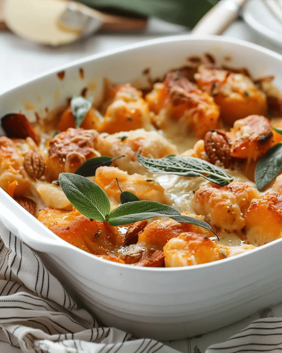 Air Fryer Pumpkin Gnocchi Bake: Easy Comfort Food Delight