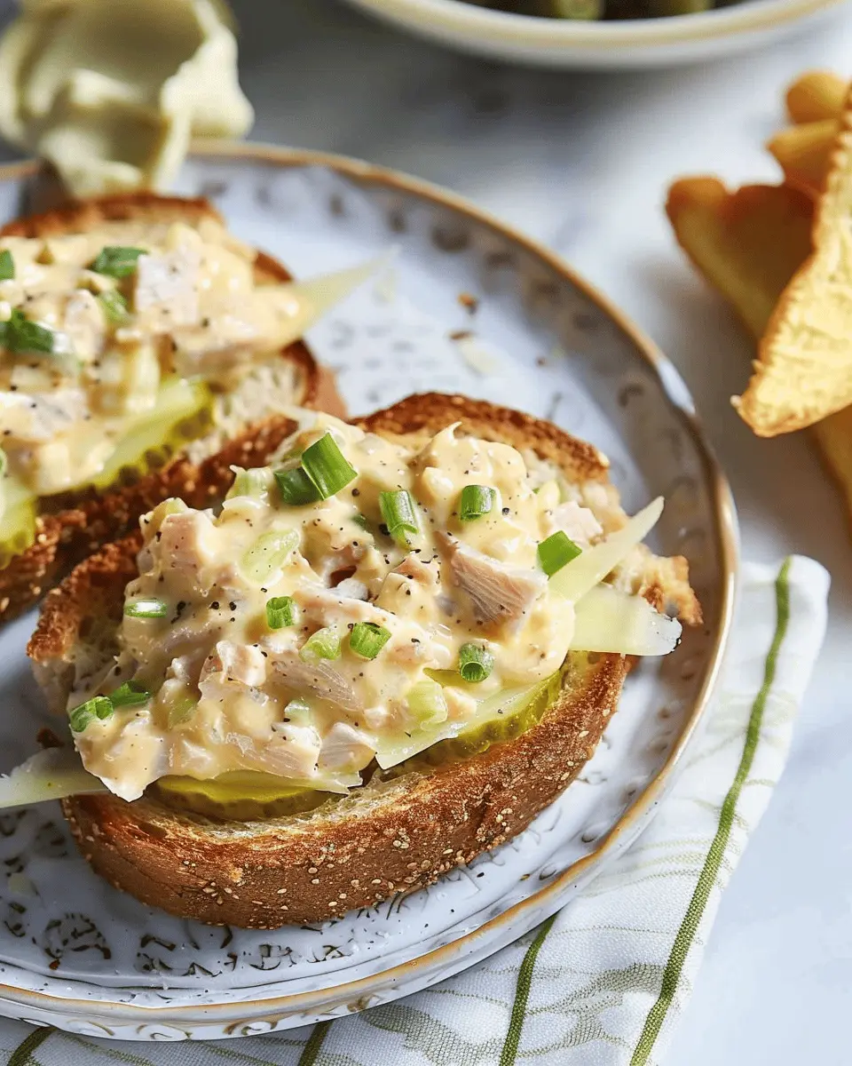 Tuna Melt Delight: Easy, Cheesy Comfort with Turkey Bacon Added
