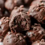 No-Bake Cottage Cheese Brownie Batter Protein Bites
