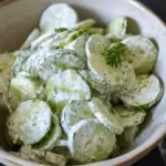 Creamy Cucumber Salad
