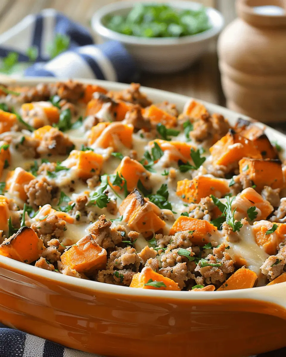 Ground Turkey Sweet Potato Bake: A Cozy Comfort Food Delight