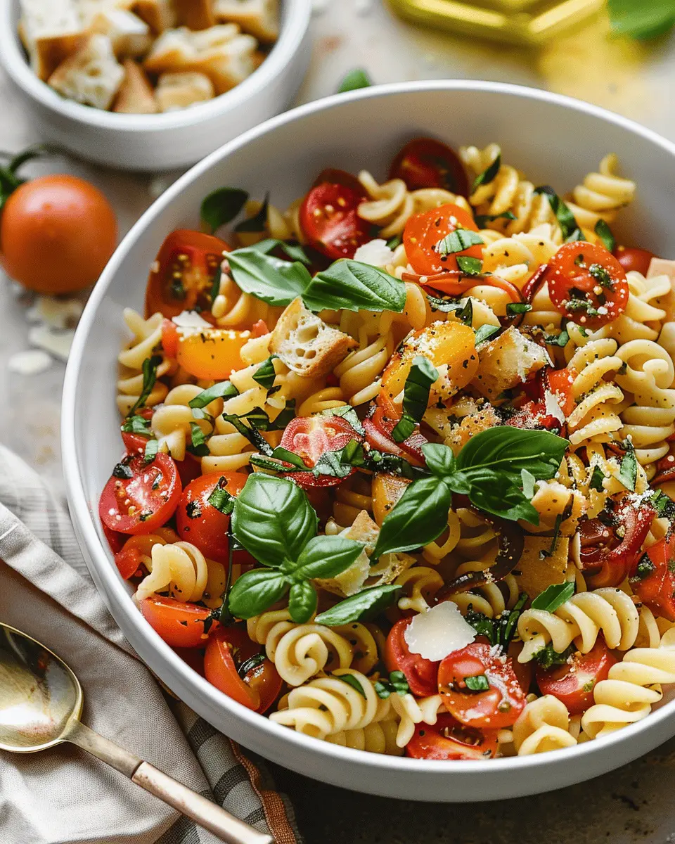 Bruschetta Pasta Salad: A Deliciously Fresh Twist for Home Chefs