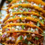 Oven-Baked Cheesy Tacos