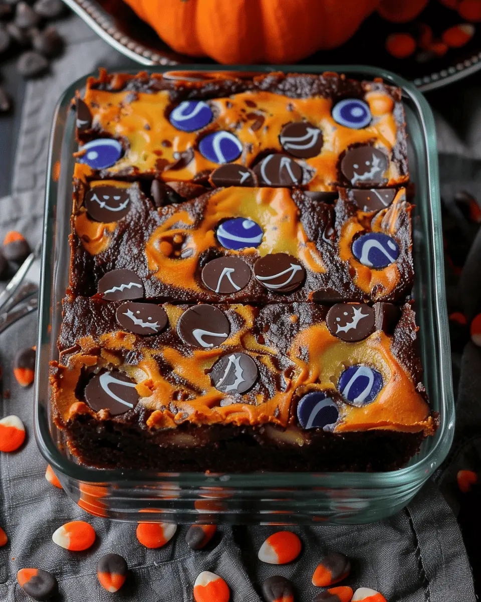 Halloween Brookies: Indulgent Treats for Spooky Celebrations