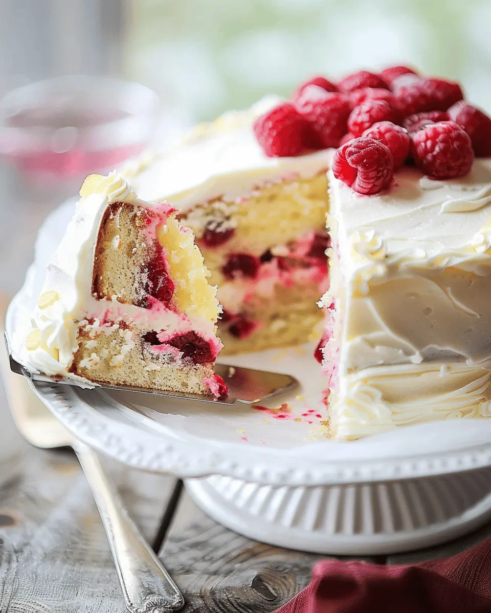 Raspberry Lemon Cake: The Best Refreshing Dessert for Everyone