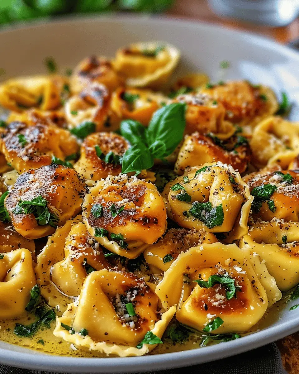 Garlic Parmesan Chicken Tortellini: Easy and Indulgent Dinner Idea