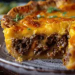 Southern Style Cheeseburger Pie
