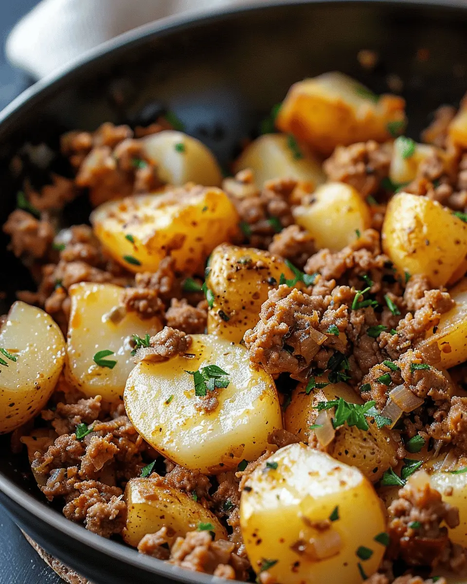 Ground Turkey with Potatoes: Easy Weeknight Comfort Dish