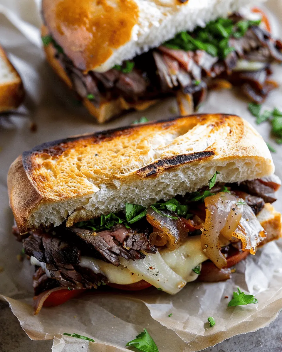 Steak Sandwich Recipe: Juicy Delight with Turkey Bacon Twist