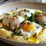 Creamy Polenta with Poached Eggs