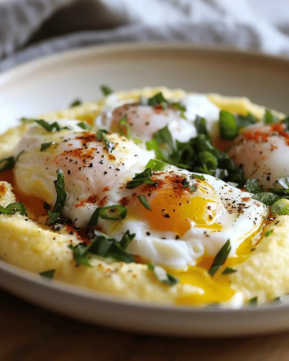 Creamy Polenta with Poached Eggs: An Easy Comfort Dish