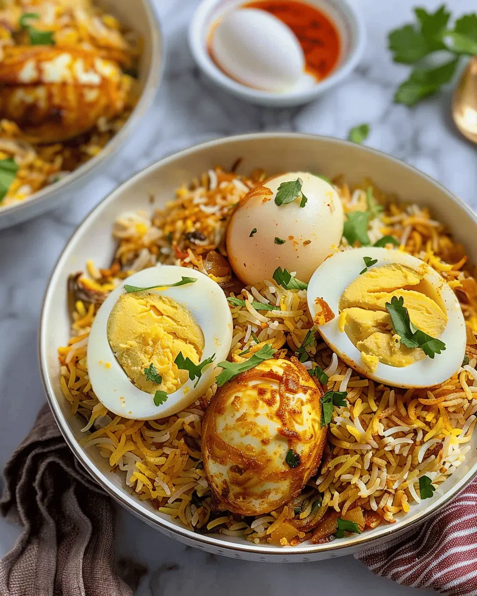 Instant Pot Egg Biryani: Easy and Flavorful Comfort Food Recipe