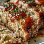 Juicy Garlic Parmesan Chicken Meatloaf