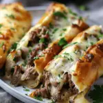 Keto Philly Cheesesteak Rolls