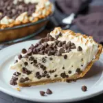 Chocolate Chip Cannoli Pie