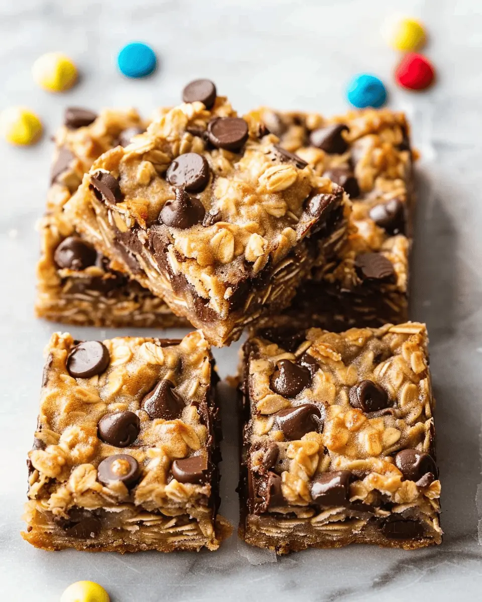 Oatmeal Chocolate Chip Bars: Easy and Indulgent Homemade Treats