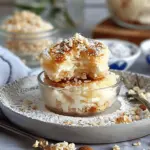 Quark-Taler mit Haferflocken