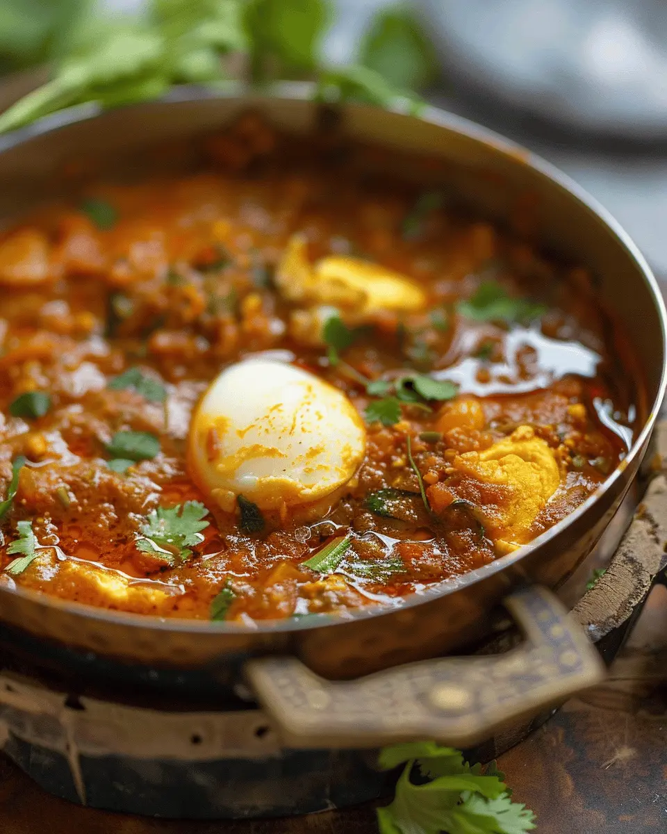Dhaba Style Egg Curry: Easy and Flavorful Homemade Delight