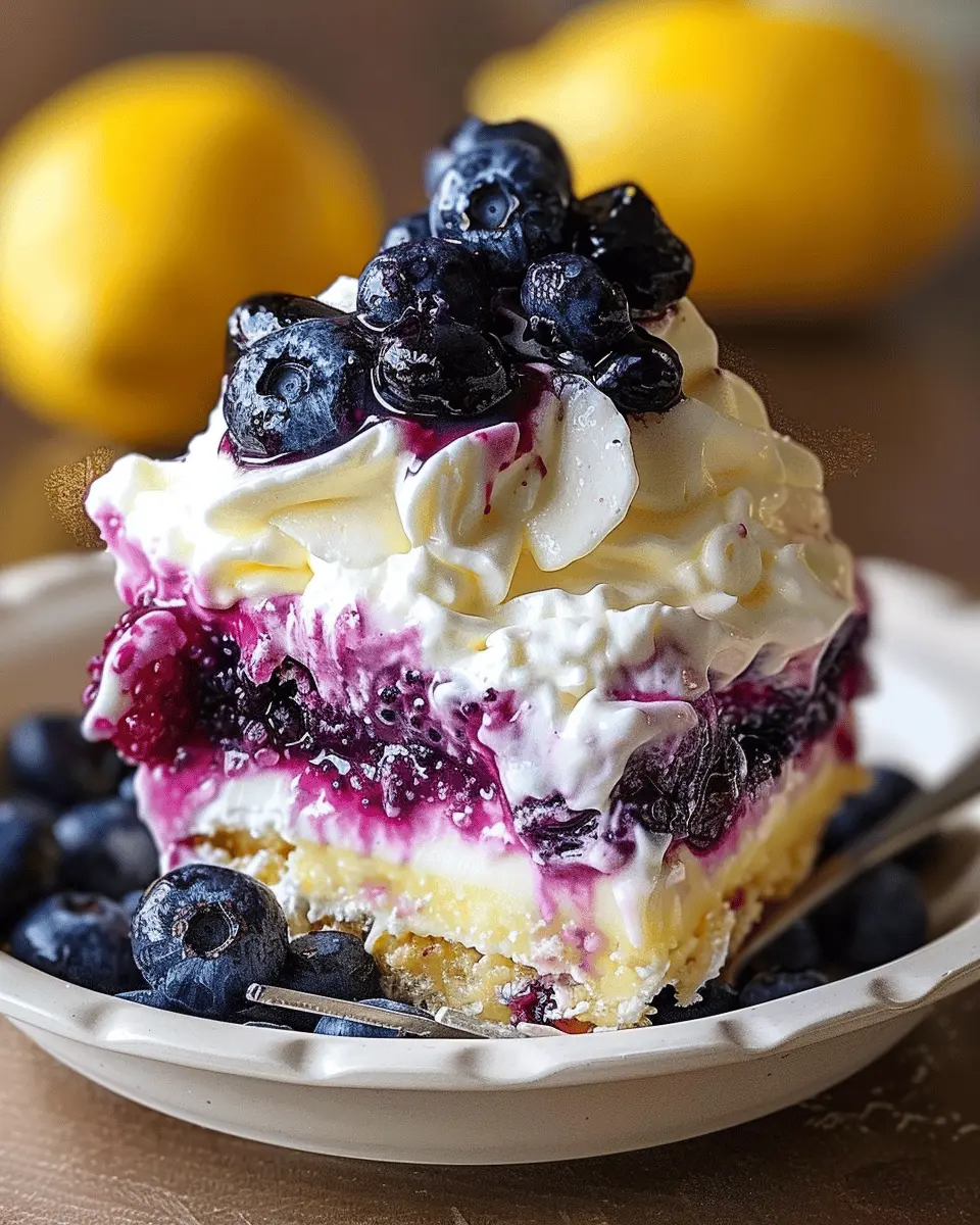 Lemon Blueberry Delight: The Best Easy Recipe for Home Bakers