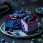 Ravenclaw Midnight Blueberry Cheesecake