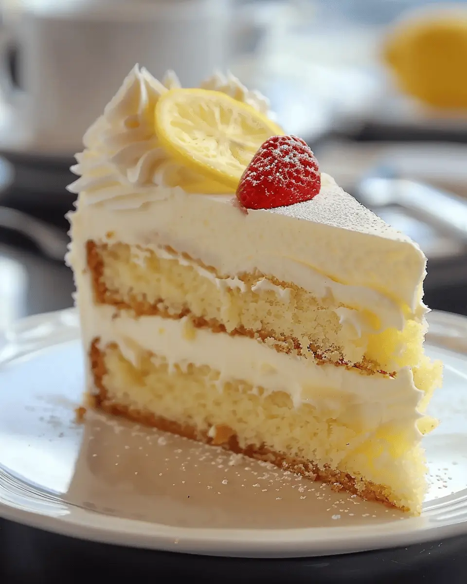 Cheesecake Factory Italian Lemon Cream Cake: The Best Homemade Delight