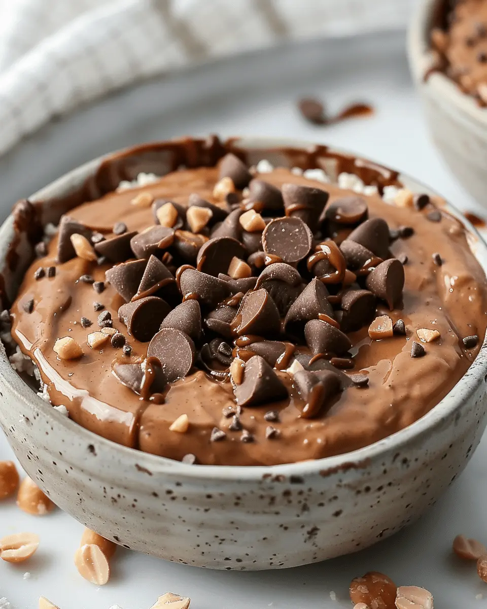 Cottage Cheese Peanut Butter Cup Bowl: Best Healthy Treat Idea