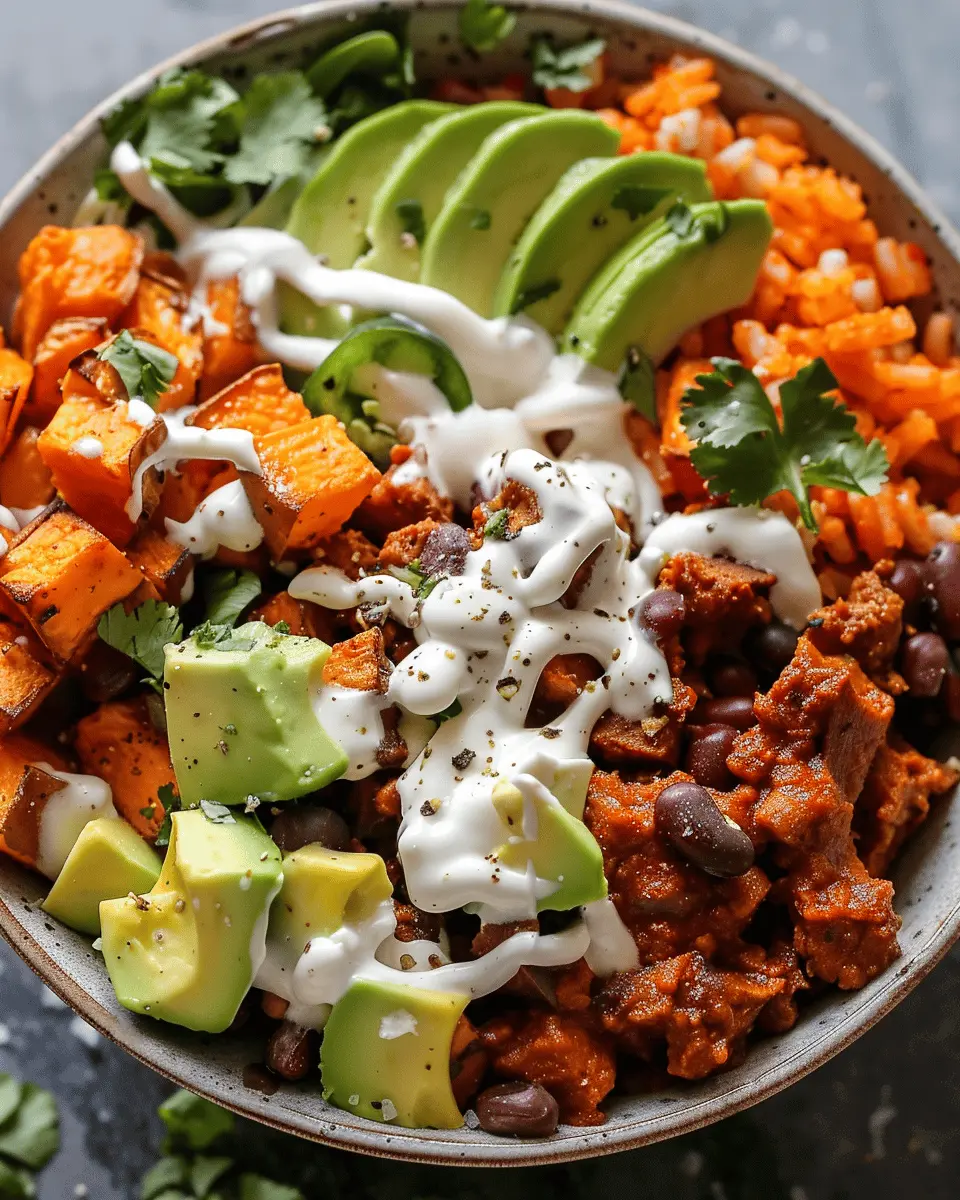 Sweet Potato Taco Bowl: Easy Recipe with Turkey Bacon Twist